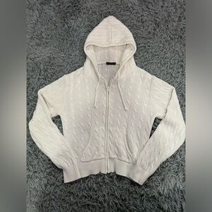 Brandy Melville Zip-up Sweater